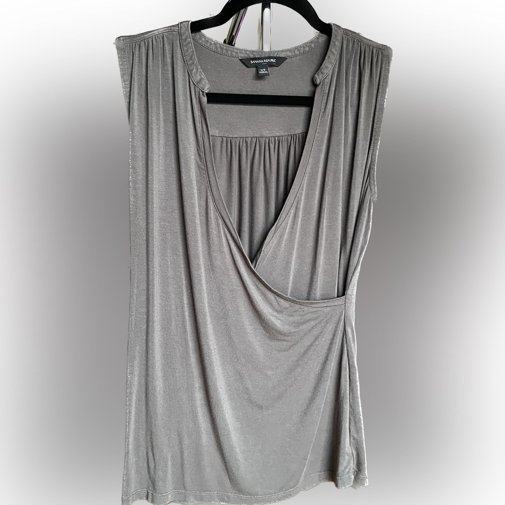 Banana Republic Faux Wrap Tank